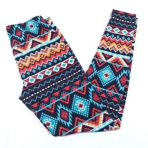 Eye Candy Aztek Leggings Size Medium